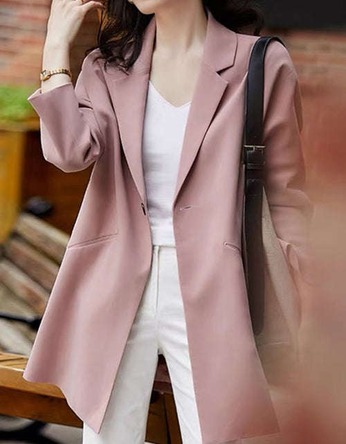 Load image into Gallery viewer, Women&#39;s Fashion Casual Spring And Autumn Suit Coat
