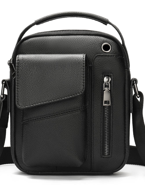 Load image into Gallery viewer, Men&#39;s Business Minimalist Leather Crossbody Bag
