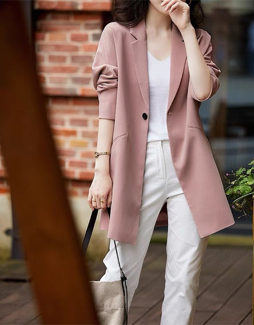 Load image into Gallery viewer, Women&#39;s Fashion Casual Spring And Autumn Suit Coat
