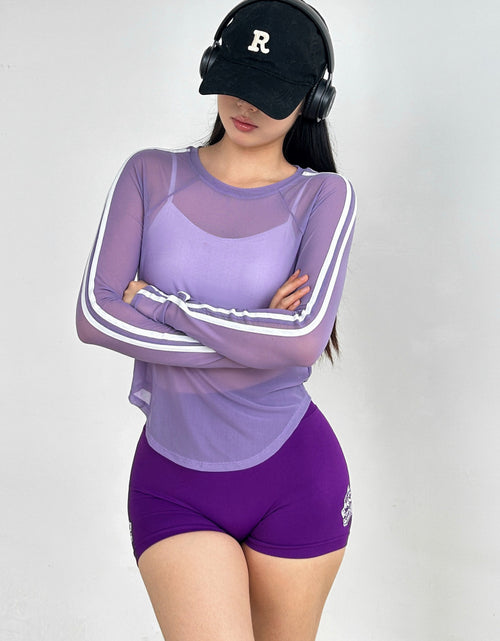 Load image into Gallery viewer, Running Fitness Breathable Long Sleeves Yoga Training Blouse T-shirt Loose
