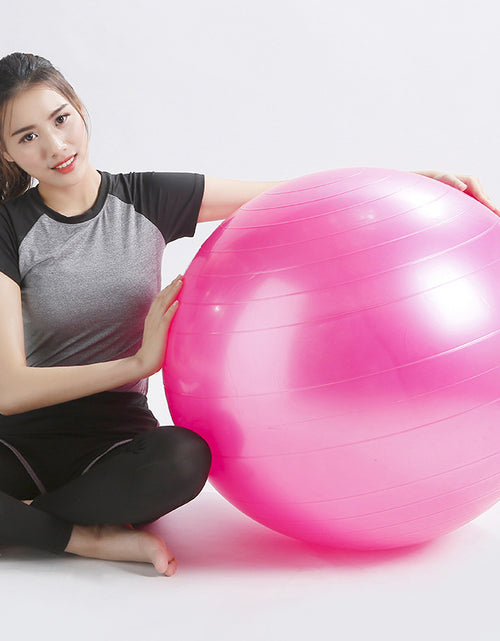 Load image into Gallery viewer, Yoga Ball Fitness Beginner Children Exercise More Gymnastics Glossy Ball
