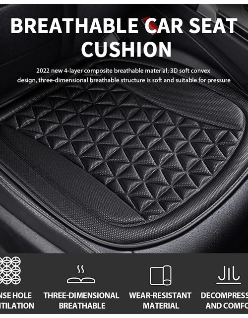 Load image into Gallery viewer, 3D Breathable Car Seat Cover Summer Car Seat Cushion Convex Design for Heat Dissipation Sweatproof Universal Auto Chair Mat Pad
