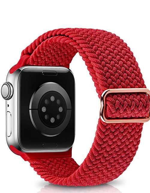 Load image into Gallery viewer, Adjustable Woven Nylon Watchband
