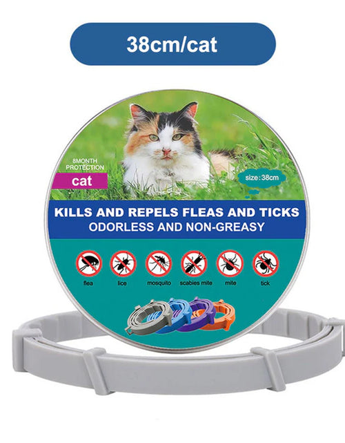 Load image into Gallery viewer, New Pet Dog Cat Collars Veterinary anti Flea and Tick Collar for Cats Dogs Anti-Parasitic Necklace for Large Small Dogs Products
