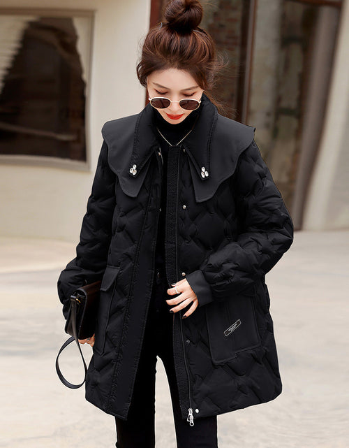 Load image into Gallery viewer, Women&#39;s Fashionable Stylish Sailor Collar Coat
