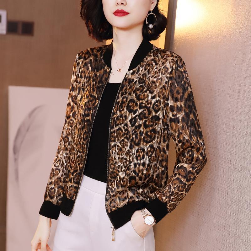 Women's Long-sleeved Zipper Baseball Jacket Temperament Youthful-looking