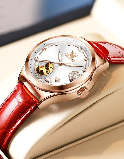 Load image into Gallery viewer, Women&#39;s Fashion Waterproof Mechanical Watch
