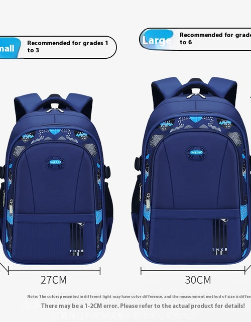 Load image into Gallery viewer, Breathable Light Negative Large Capacity Children&#39;s Schoolbag
