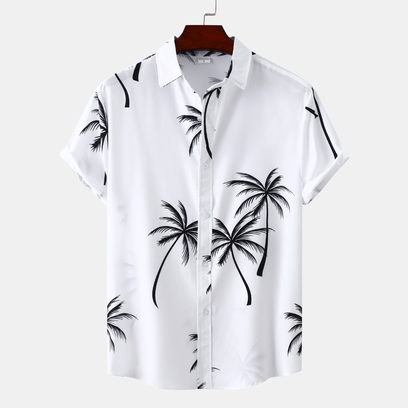 Printed Short-sleeved Shirt Men's Beach