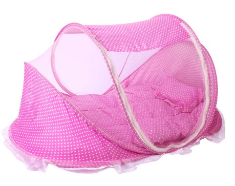 Load image into Gallery viewer, Foldable  Baby Bed Net With Pillow Net 2pieces Set
