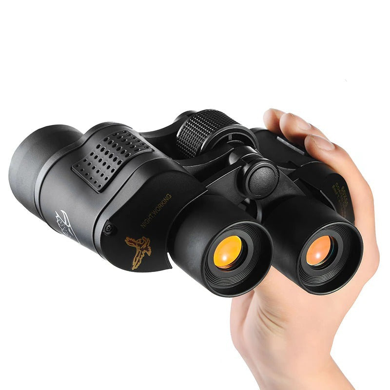 Telescope 60X60 Powerful Binoculars Hd High Magnification For Outdoor Hunting Optical Scopes Lll Night Vision Fixed Zoom