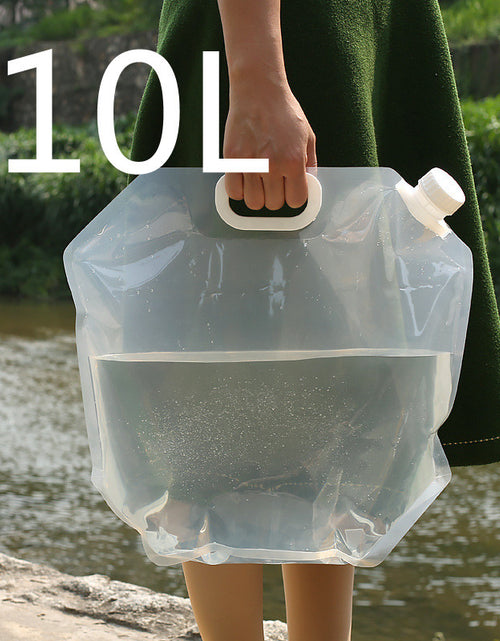 Load image into Gallery viewer, PVC Outdoor Camping Hiking Foldable Portable Water Bags Container
