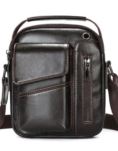 Load image into Gallery viewer, Men&#39;s Business Minimalist Leather Crossbody Bag
