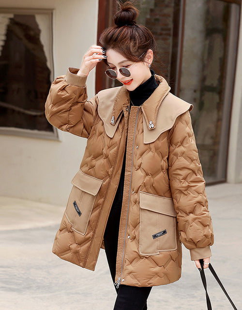 Load image into Gallery viewer, Women&#39;s Fashionable Stylish Sailor Collar Coat
