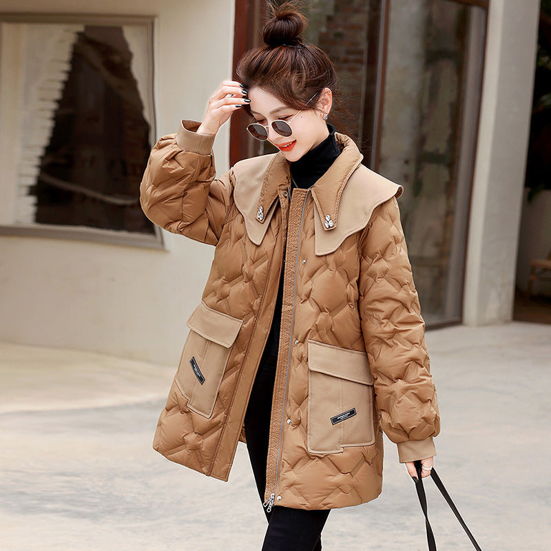 Women's Fashionable Stylish Sailor Collar Coat