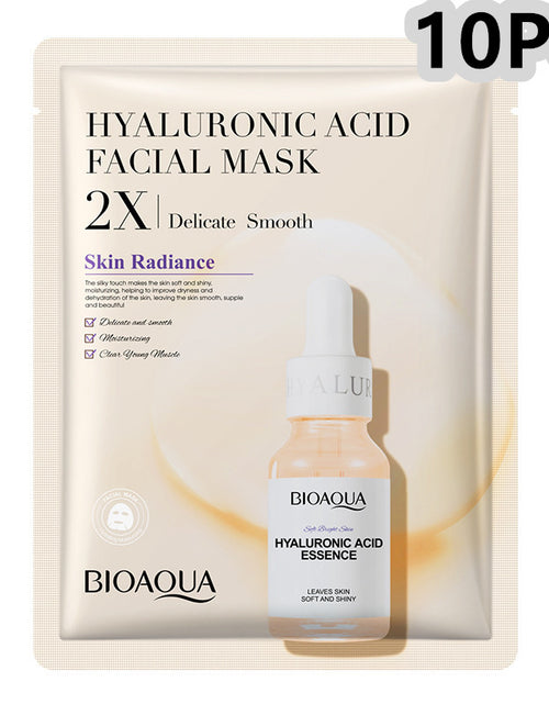 Load image into Gallery viewer, Collagen Face Mask Moisturizing Firming Face Sheet Mask Hyaluronic Acid Facial Masks Beauty Skin Care Gel Skin Care
