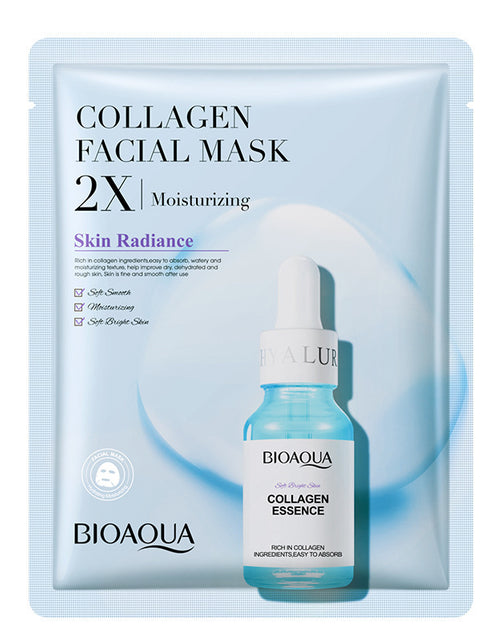 Load image into Gallery viewer, Collagen Face Mask Moisturizing Firming Face Sheet Mask Hyaluronic Acid Facial Masks Beauty Skin Care Gel Skin Care
