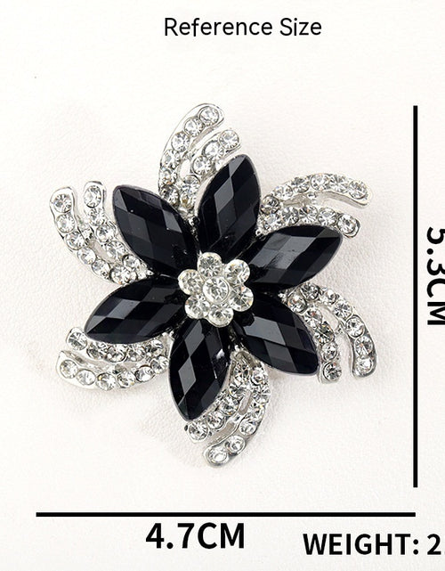 Load image into Gallery viewer, Brooch Female Rhinestone Coat Accessories
