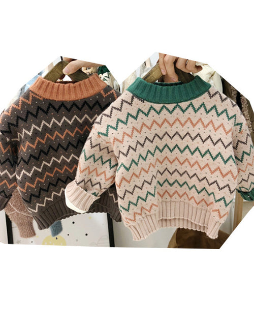 Load image into Gallery viewer, Korean Version Of Childrens Clothing Mens And Womens Baby Sweater
