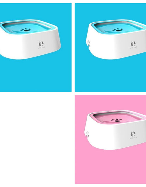 Load image into Gallery viewer, 1.5L Cat Dog Water Bowl Carried Floating Bowl Anti-Overflow Slow Water Feeder Dispenser Pet Fountain ABS&amp;PP Dog Supplies
