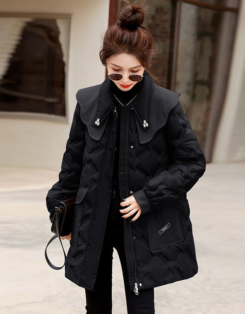 Load image into Gallery viewer, Women&#39;s Fashionable Stylish Sailor Collar Coat
