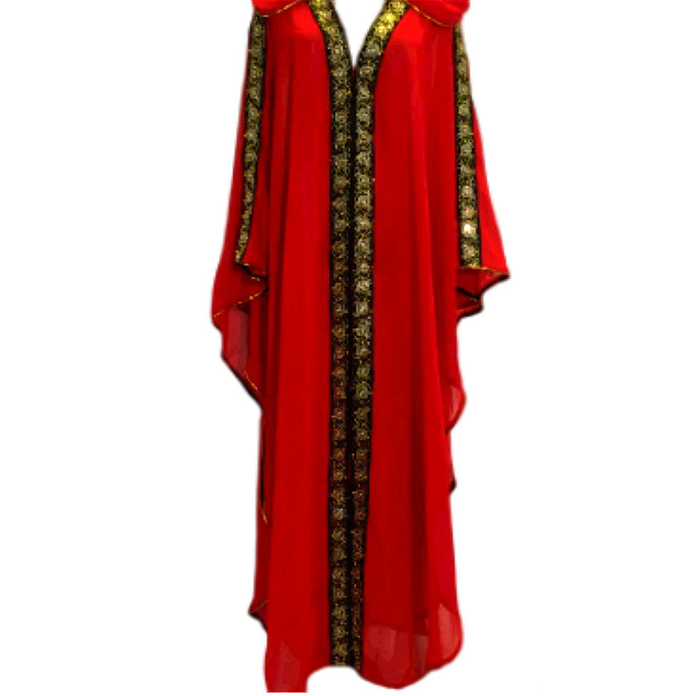 Women's Fashion Romantic Classical And Ethnic Style Loose Shawl Coat